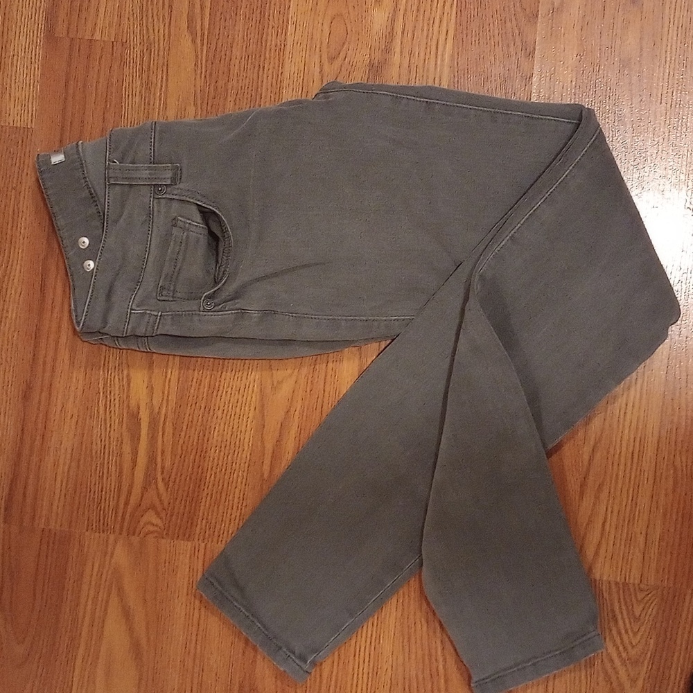 CAbi Jeans Womens Gray High Rise Stretch Skinny Fit - Picture 2 of 4